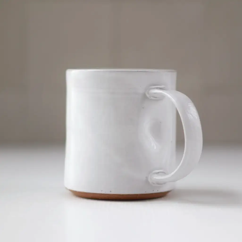 Gravesco Pottery - Wholesale Coffee Mug - Smooth Handmade Pottery Mug | Minimalist Coffee Cup 6