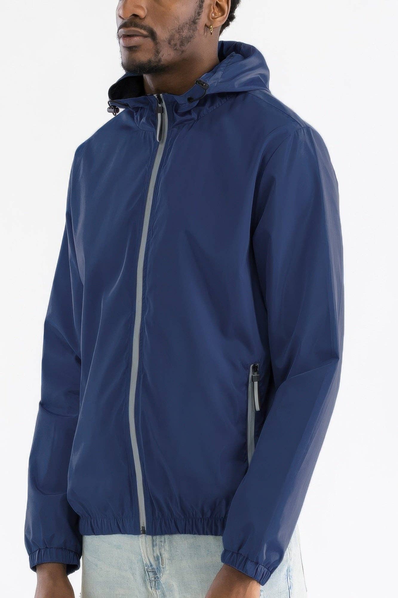 CC Wholesale Clothing - Wholesale Athletic Jacket - Men's - Light Weight Hooded Water Proof Reflective Jacket7