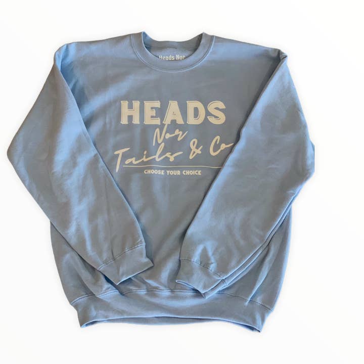 Classic Baby Blue Crew for wholesale by Heads Nor Tails