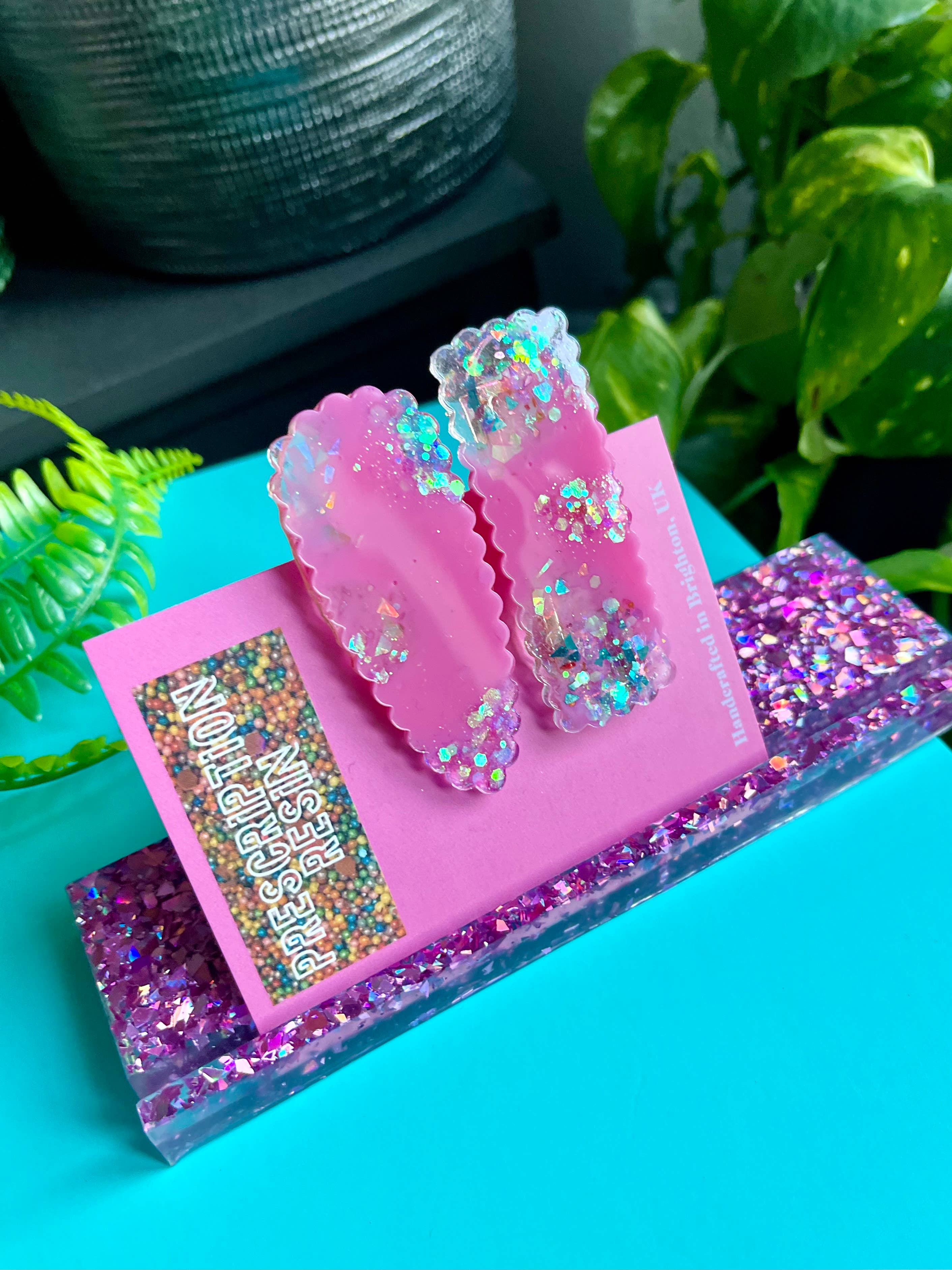 Prescription Resin - Wholesale Hair Clip - Women's - SET OF 2 RESIN  HAIR CLIPS | HAIRSLIDE x 6 MIXED ASSORTMENT5