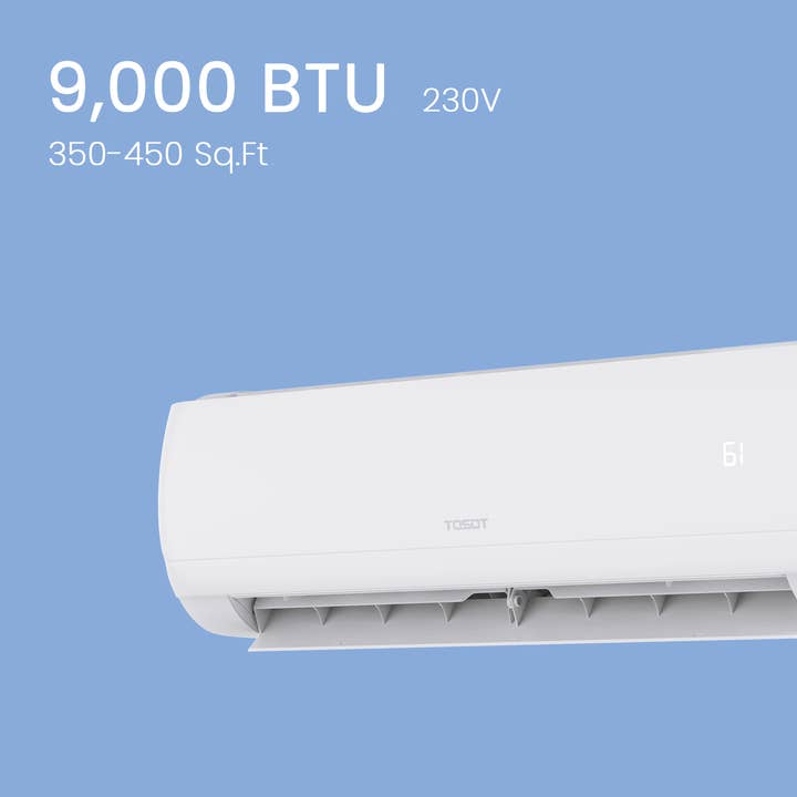 TOSOT - Wholesale HVAC Supplies - 9,000 BTU Mini-Split Heat Pump Air Conditioner-230V0