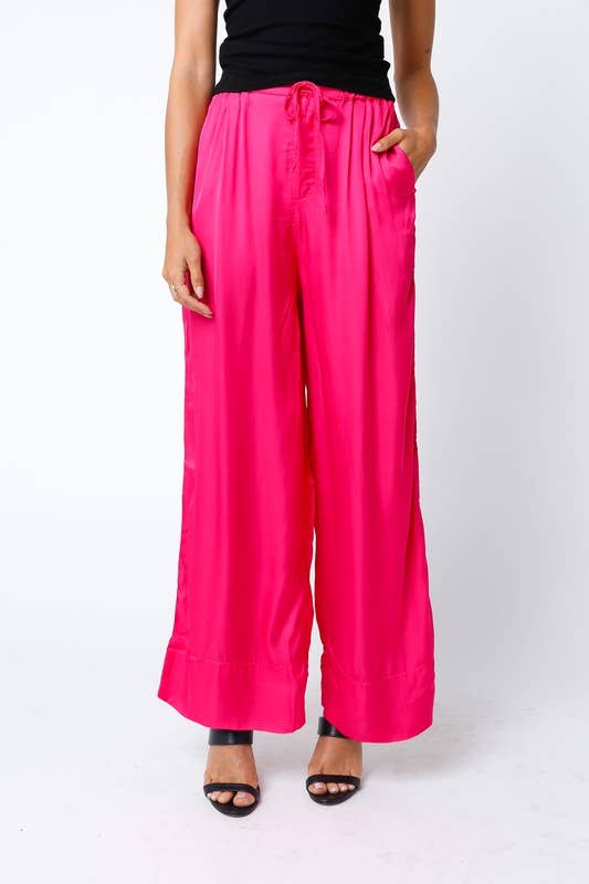 Olivaceous - Wholesale Broek - Dames - Noah Satijnen Broek0