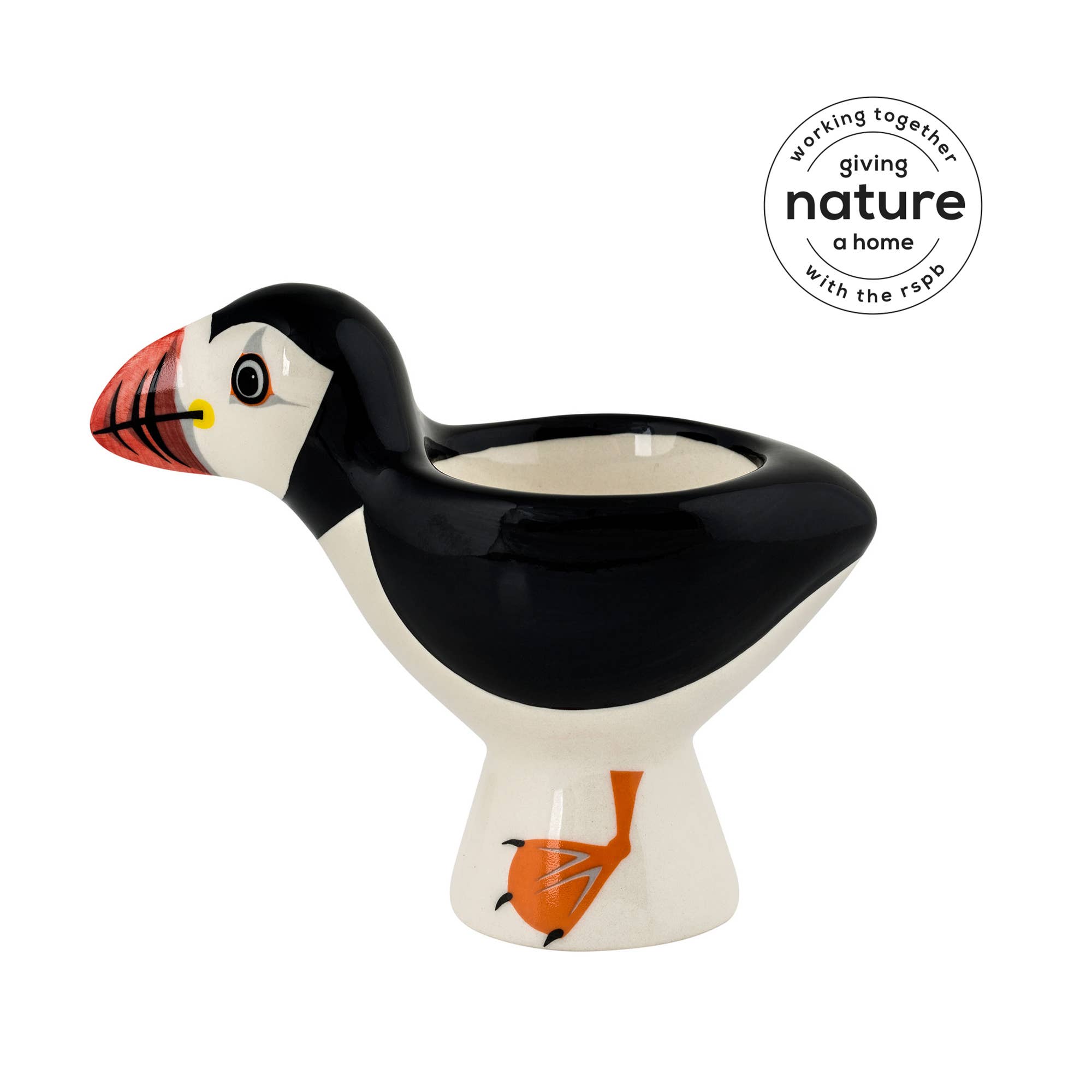 Hannah Turner Ltd - Wholesale Egg Cup/Holder - Puffin Egg Cup4
