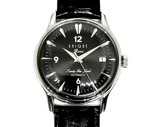 Unique Brand - Wholesale Wrist Watch - Men's - Rome Automatic Black Watch4