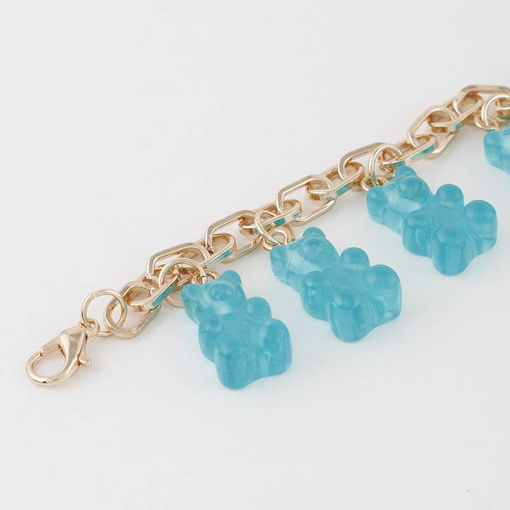 3AM BY H&D ACCESSORIES - Wholesale Charm/Dangle Bracelet - Gummy Bear Charm Bracelet