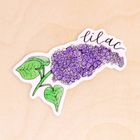 Lilac Sticker for wholesale by Kallos Ink