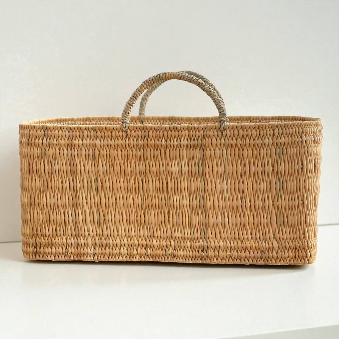 HandmadeBestSeller – wholesale Basket – Handwoven Reed Storage Baskets Set5