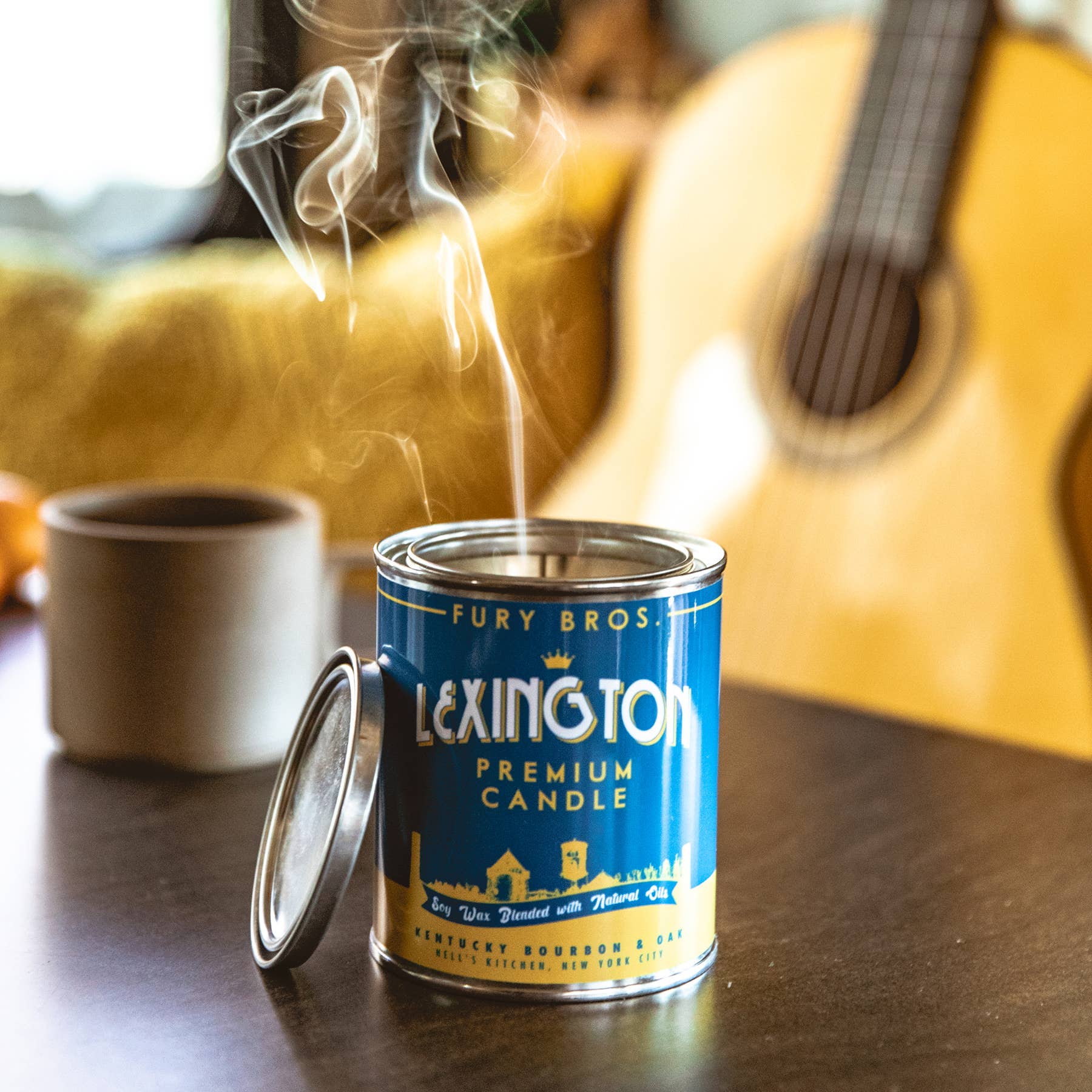 Fury Bros. - Wholesale Jar/Filled Candle - Lexington Premium Candle 12.5oz1
