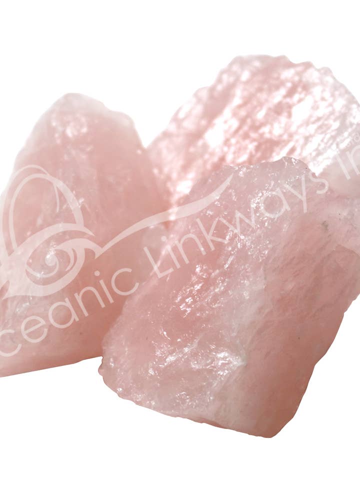 ROUGH - ROSE QUARTZ 1-2.25" (KG) for wholesale by Oceanic Linkways Inc