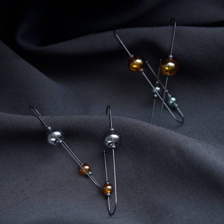 Pursuits - Wholesale Hoop Earrings - Harp Hoop Earrings3