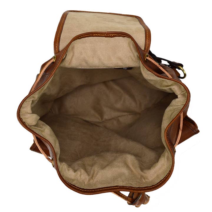 Pratesi - Vendita all'ingrosso Zaino - Unisex - Zaino Pratesi Caporalino In Pelle Bovina