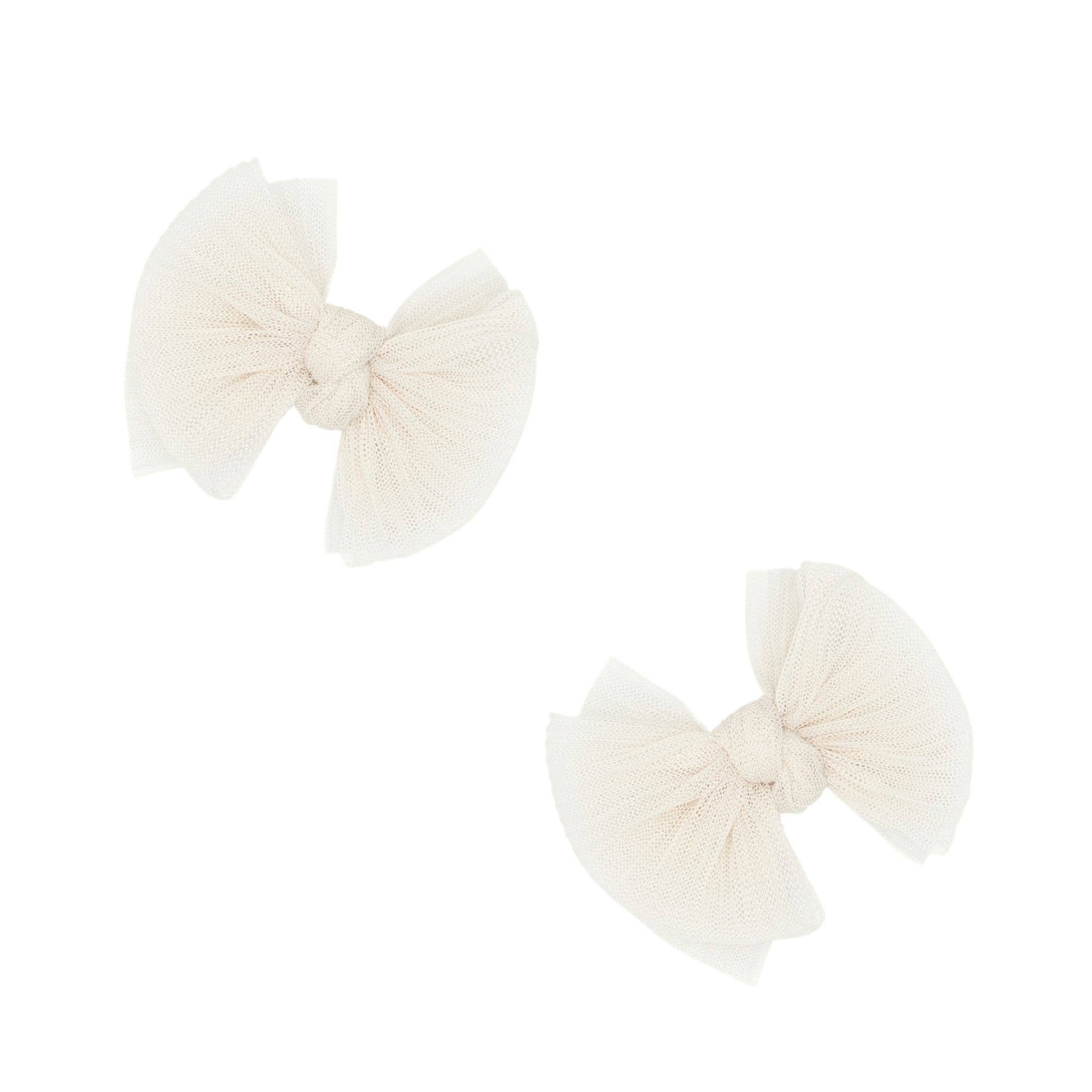 Baby Bling Bows - Venta al por mayor Lazo para el pelo - Niños - Pack de 2 pinzas de tul Baby Bling® para el pelo Baby FAB®2
