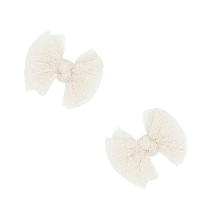 Baby Bling Bows - Venta al por mayor Lazo para el pelo - Niños - Pack de 2 pinzas de tul Baby Bling® para el pelo Baby FAB®2
