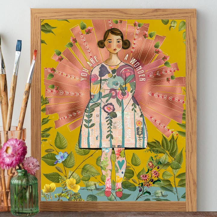 Full of wonder - Print for wholesale by Kelly Rae Roberts