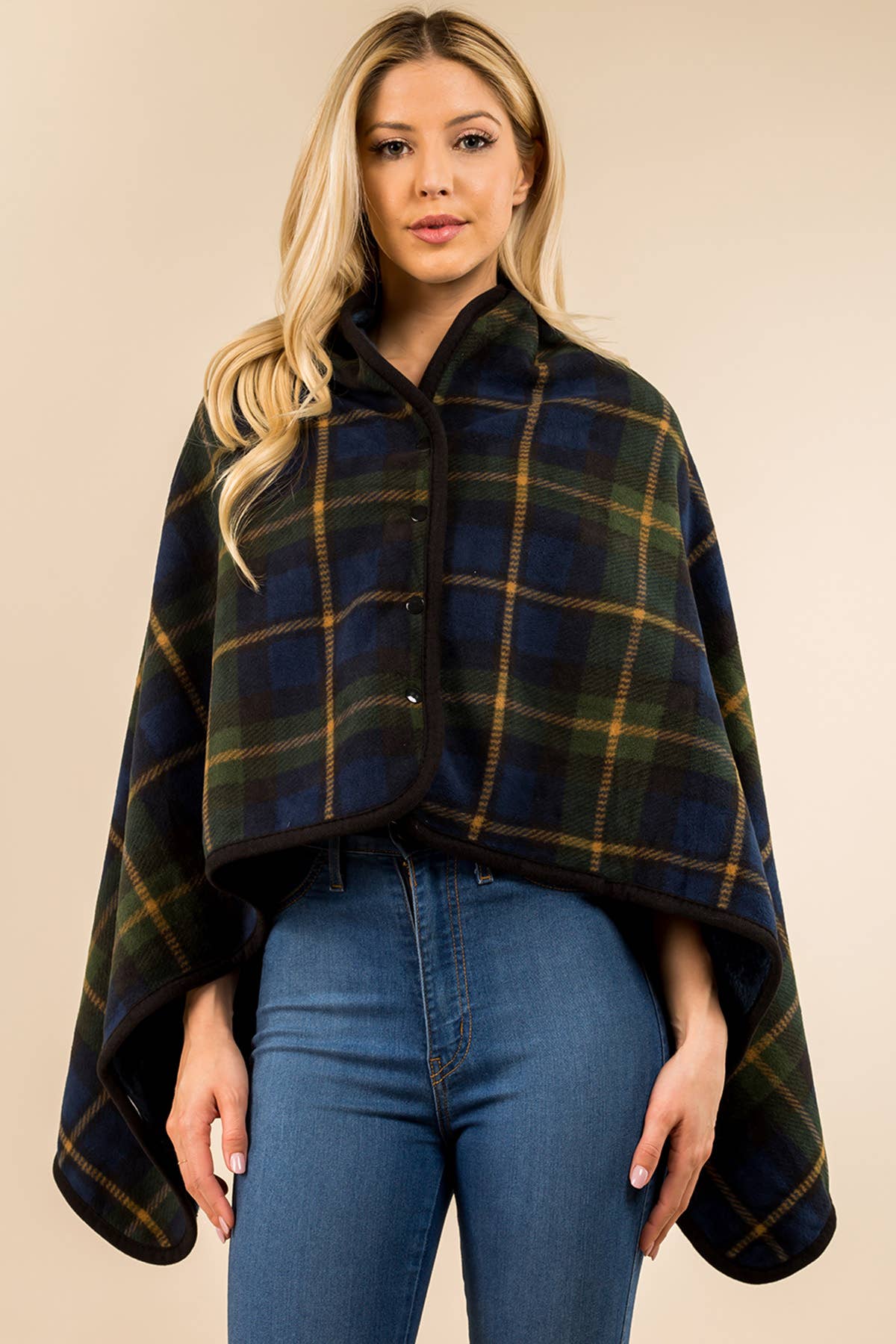 Suzie Q USA - Venta al por mayor Chal - Mujer - Mantón de manta a cuadros6