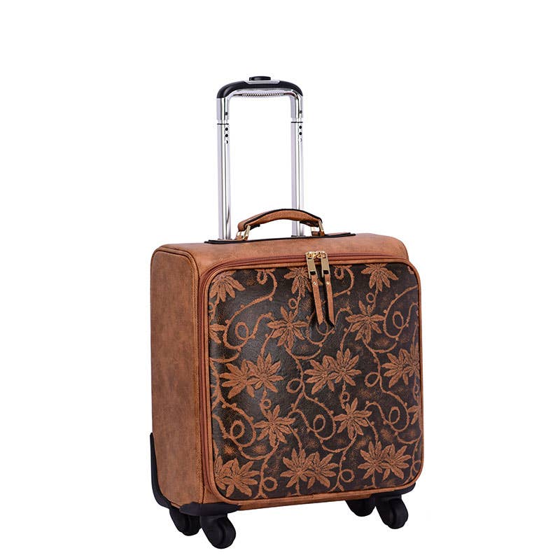 Queen's Crown Suitcase Getaway Travel Luggage Spinner Wheels