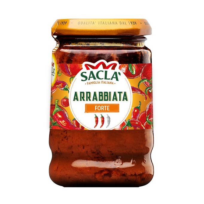 Strong Arrabbiata 190g for wholesale by Sacla