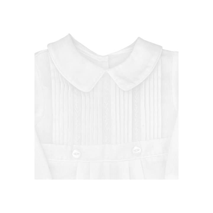 Petit Ami & Zubels - Wholesale Jumpsuit - Baby - Christening Longall with Pintucks2