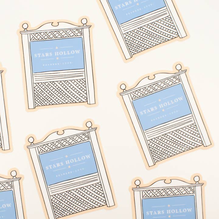 Declaration & Co - Wholesale Sticker - Stars Hollow Sign | Gilmore Girls Sticker2