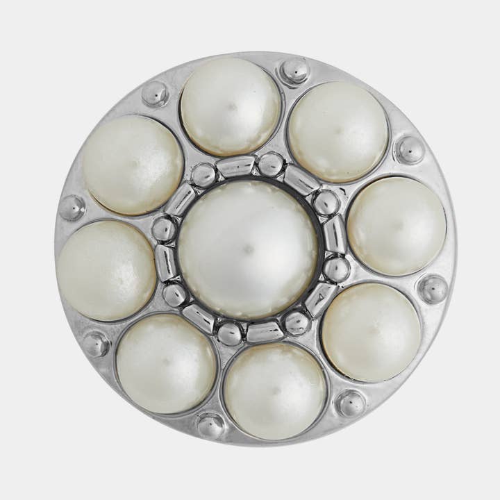 Pearl Fleur White for wholesale by Ginger Snaps