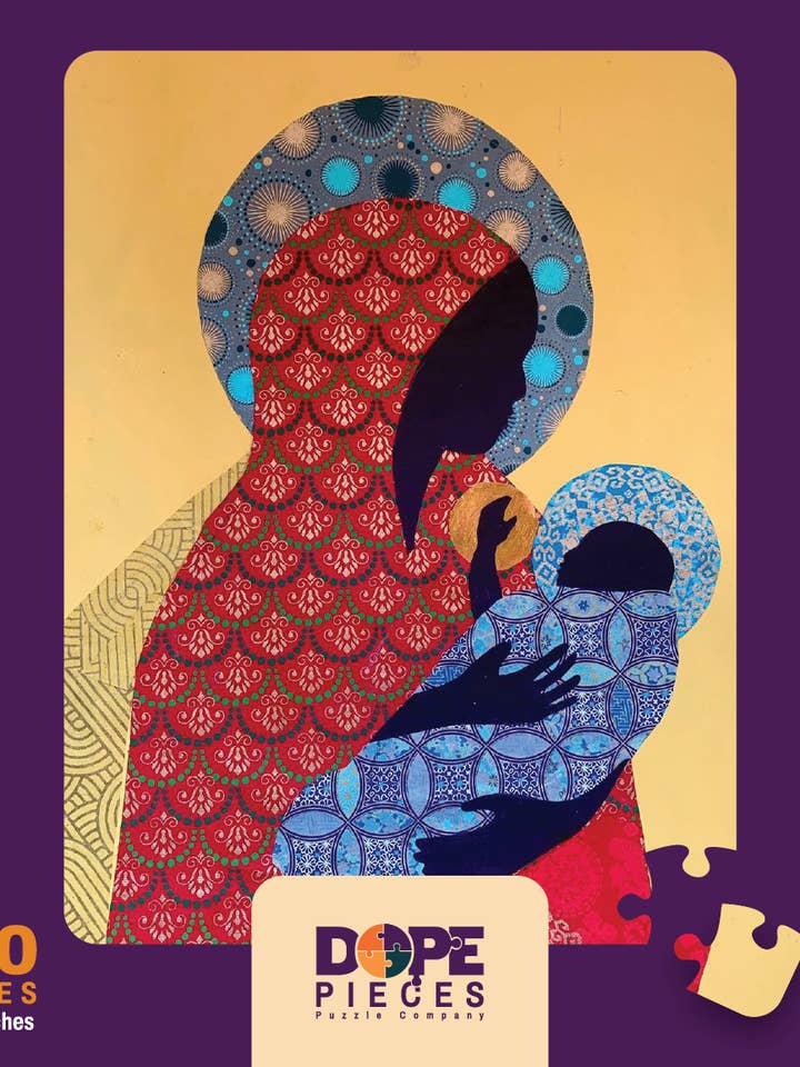 Alkebulan Madonna by Patrick Dougher for wholesale by Dope Pieces Puzzle Company