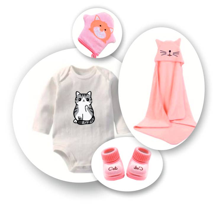 CESTA Banho GATO por atacado de WOWBABY PRODUCTS