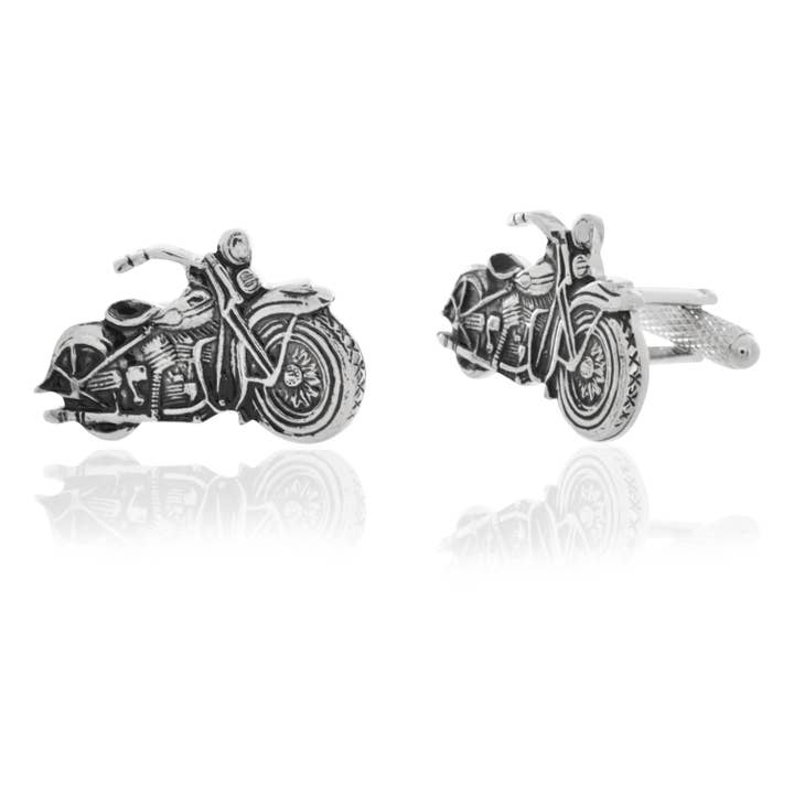 Classic Motorbike Cufflinks for wholesale by Cufflinks Depot