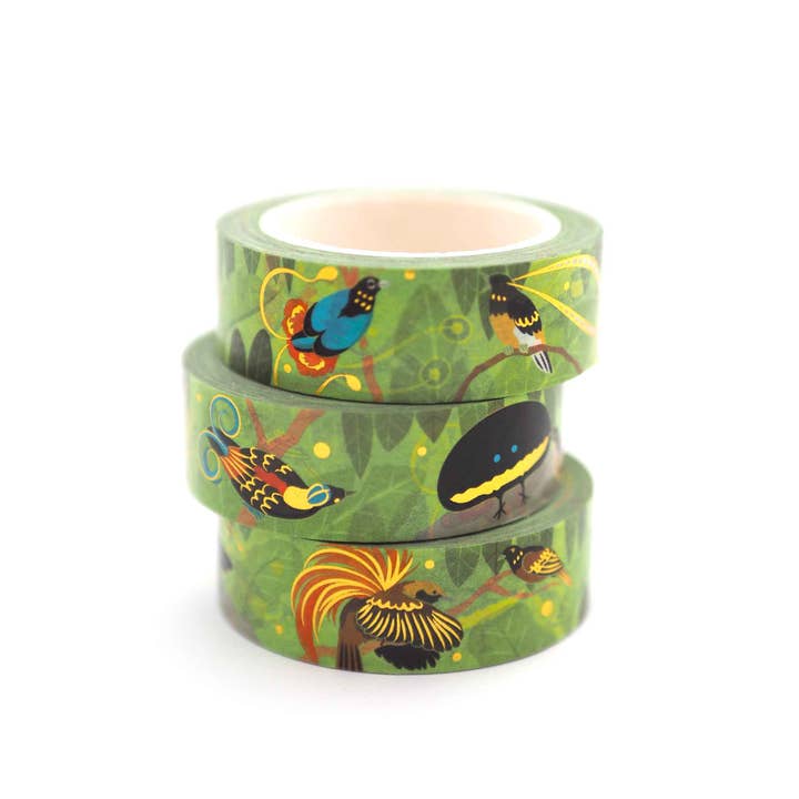 Birds of Paradise Washi Tape (1 roll) for wholesale by Shoal