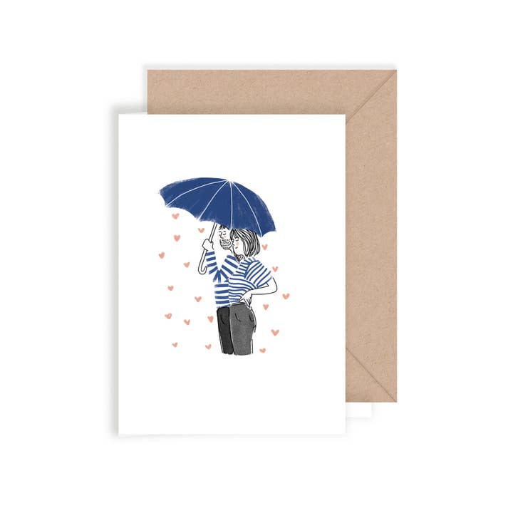 Double Card Under the Rain for wholesale by MY LOVELY THING