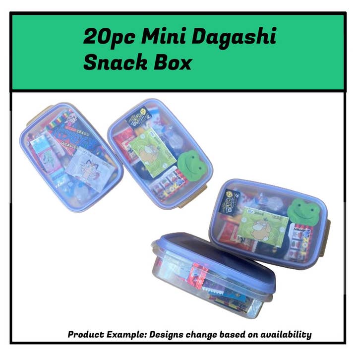 Kantan Living Ltd - Wholesale Hard Candy - 20pc Traditional Japan Mini Dagashi Snack Box