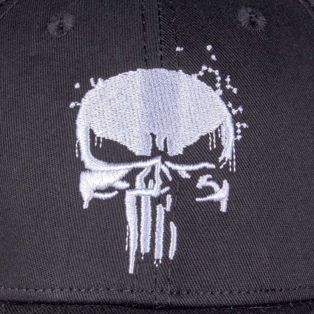 COTTON DIVISION - Vente Casquette de baseball – unisexe - Casquette Marvel The Punisher - Grungy Punisher6