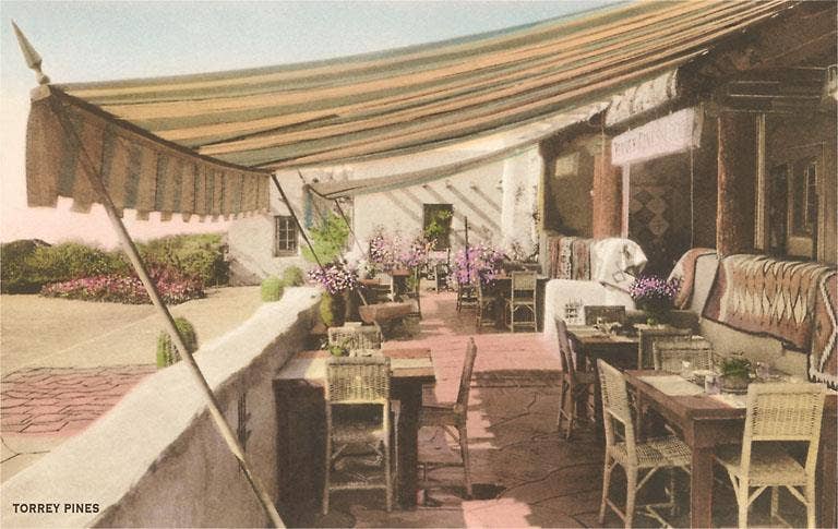 Found Image Press - Vendita all'ingrosso Cartoline - Cartolina SD-705 Stazione dei Ranger di Torrey Pines0