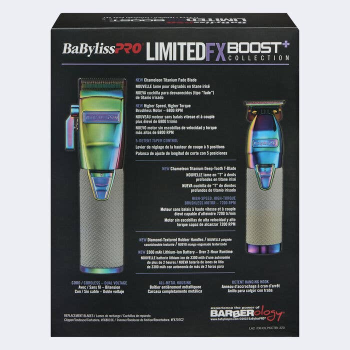 Salon Equipment Pros - Wholesale Trimmer - Men's - BaByliss PRO LimitedFX Boost+ Clipper Trimmer & bases set