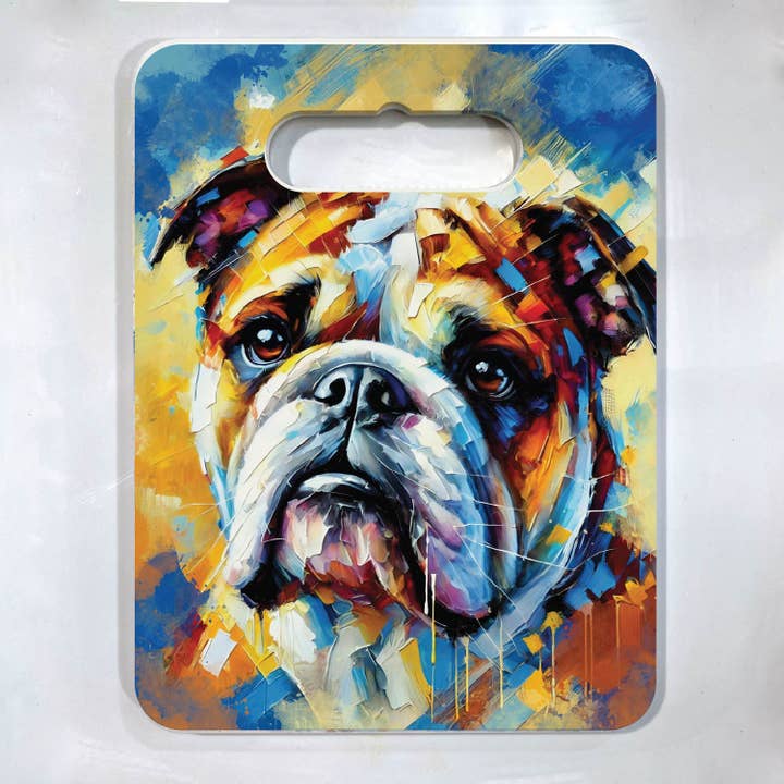 British Bulldog Ceramic Pot Trivet | 18x24 cm for wholesale by Sue Findlay Designs