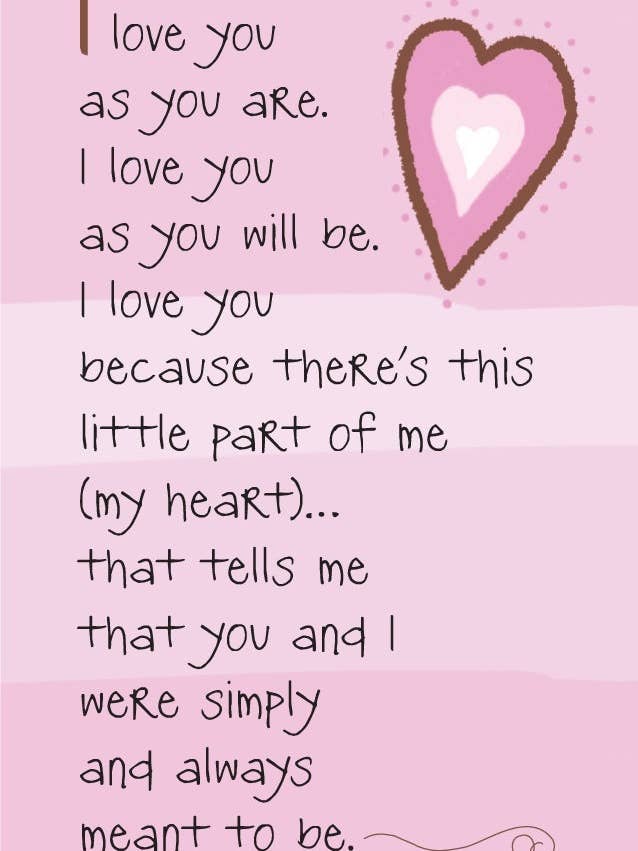 I LOVE YOU AS YOU ARE for wholesale by Blue Mountain Arts