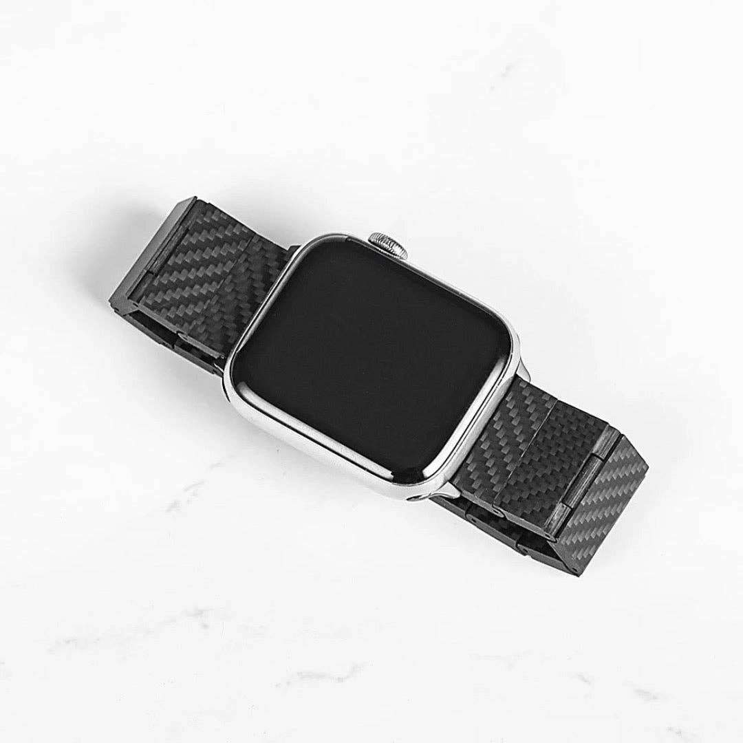 Carbon Deluxe - Vente Bracelet de montre – unisexe - Bracelet en carbone Carbon Deluxe pour Apple Watch5