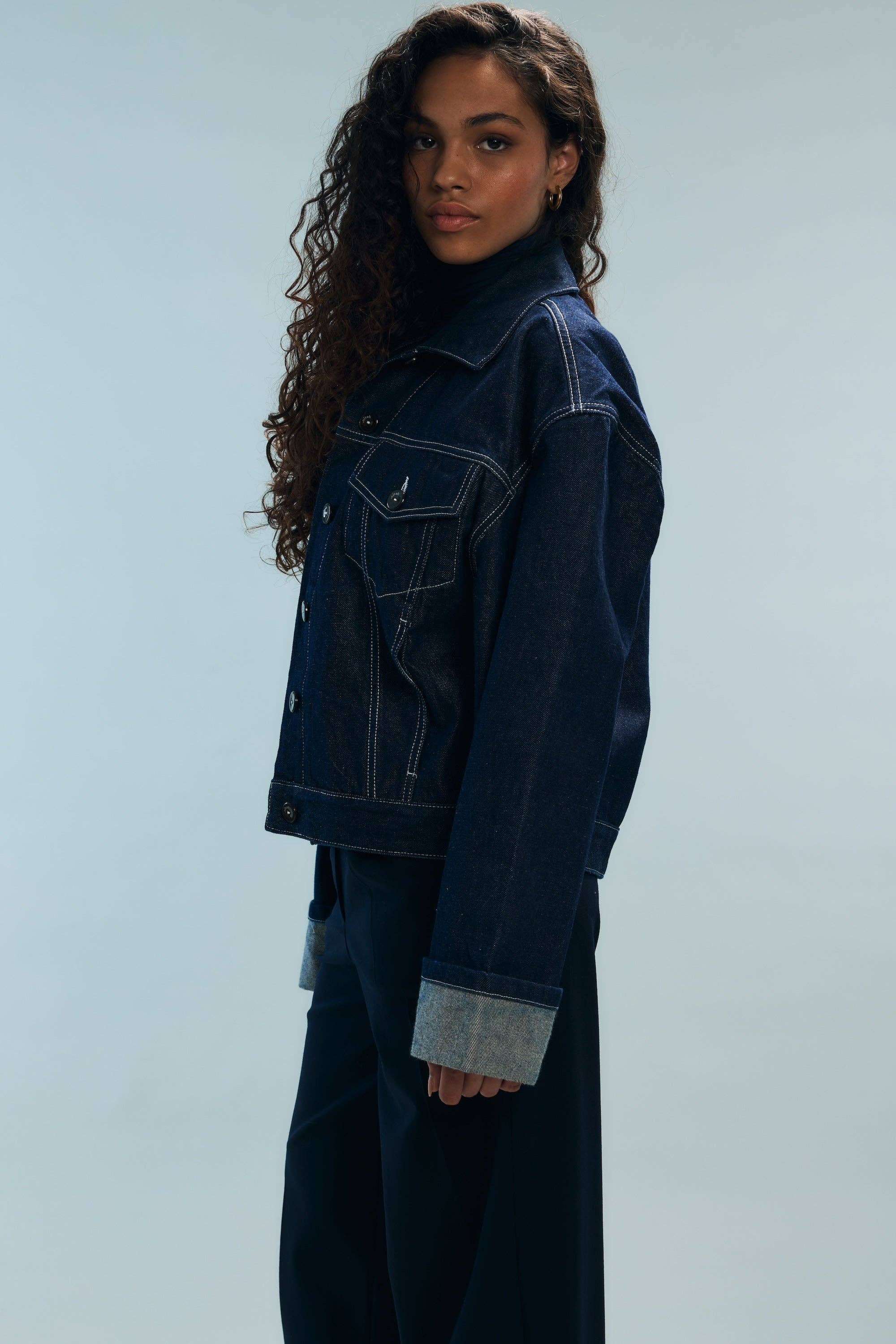 Nitah - Wholesale Denim Jacket - Women's - Raw jacket Anouar