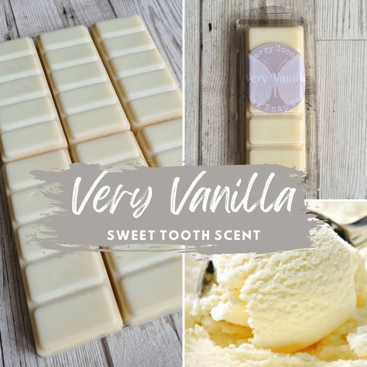 Very Vanilla for wholesale by Berry Cocoa Handmade Wax Melts