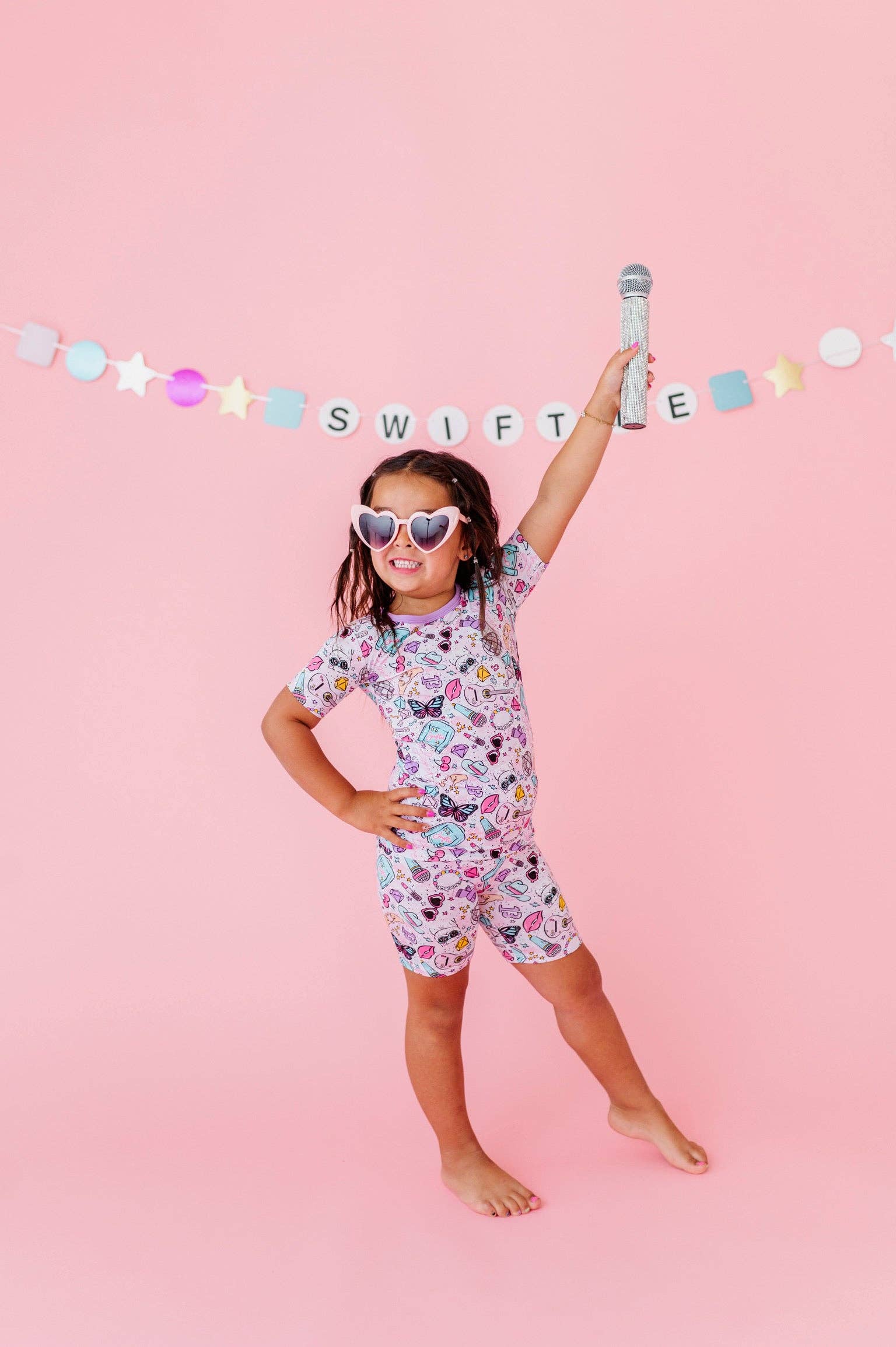 Kiki + Lulu - Wholesale Sleepwear Set - Kids - Look What You Made Me Snooze Kids Shorts Pajamas7