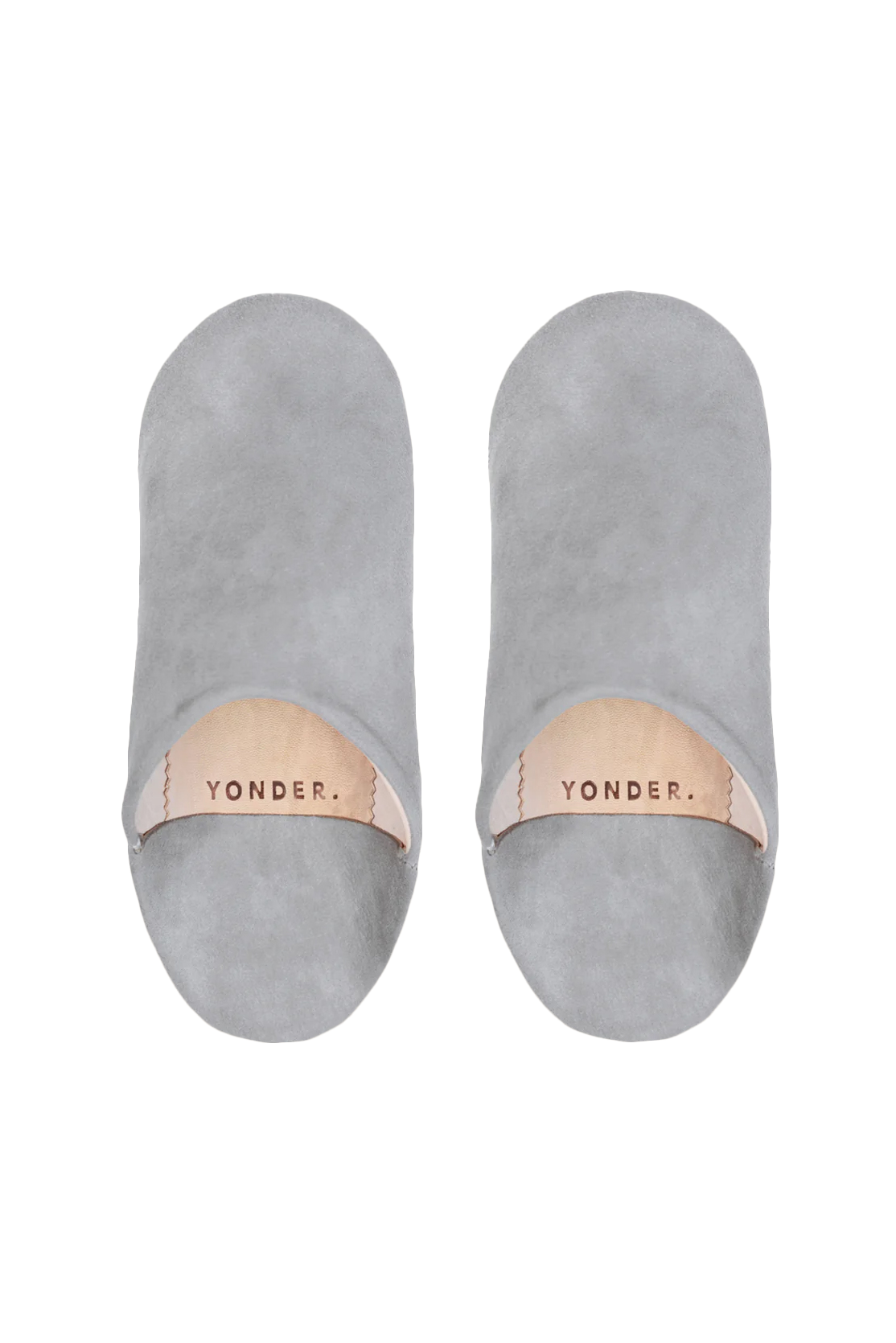 YONDER. - Vendita all'ingrosso Pantofole - Donna - Pantofole Babouche in pelle scamosciata | Dove0
