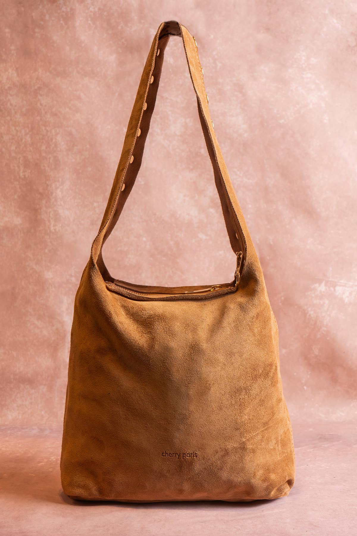 Cherry Paris - Wholesale Shoulder Bag - Women's - ALEXANE SUEDE Bag - 419322