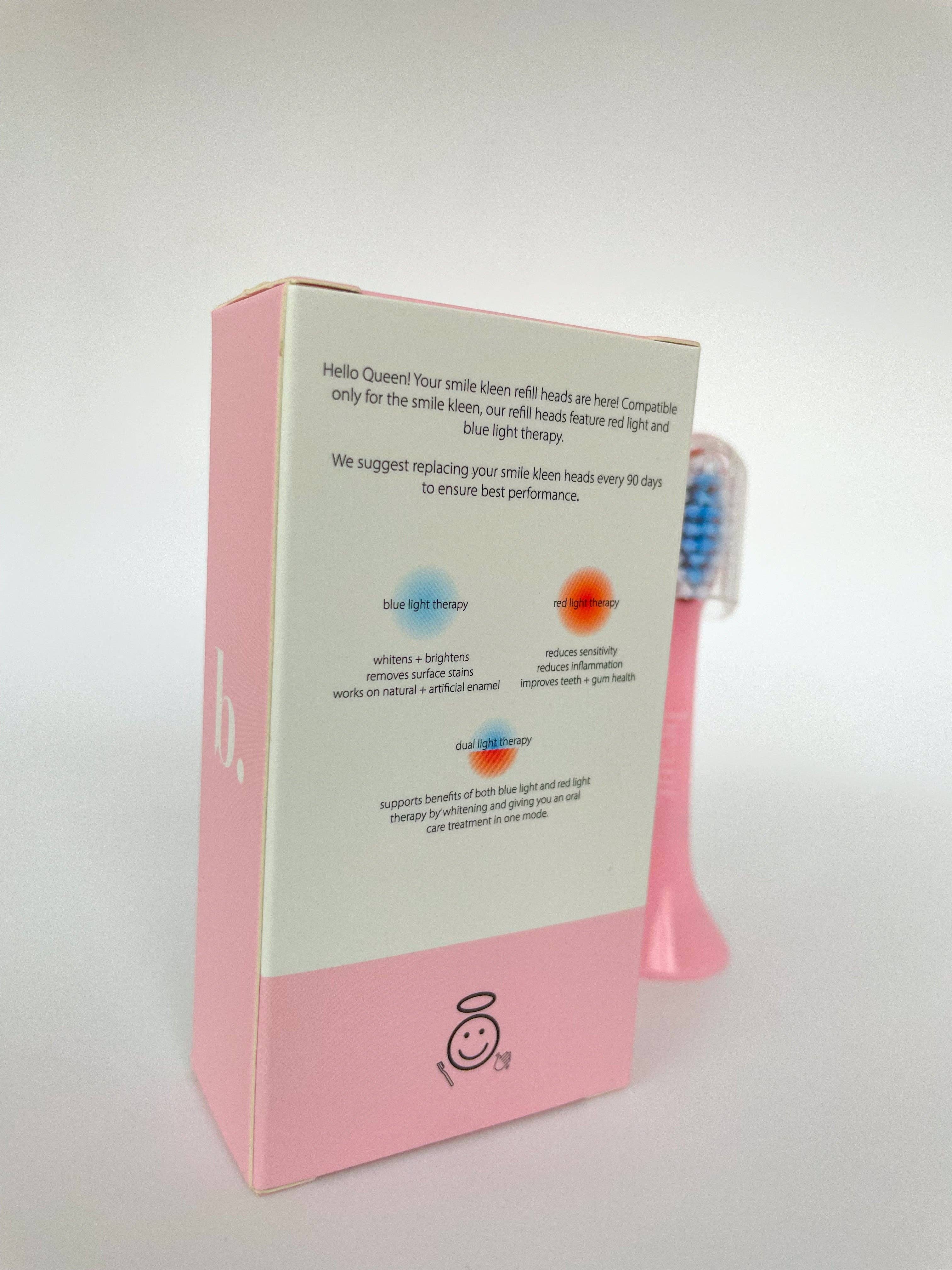 beaut.beautyco - Wholesale Toothbrush - Smile Kleen Refill Brush Heads Pack2