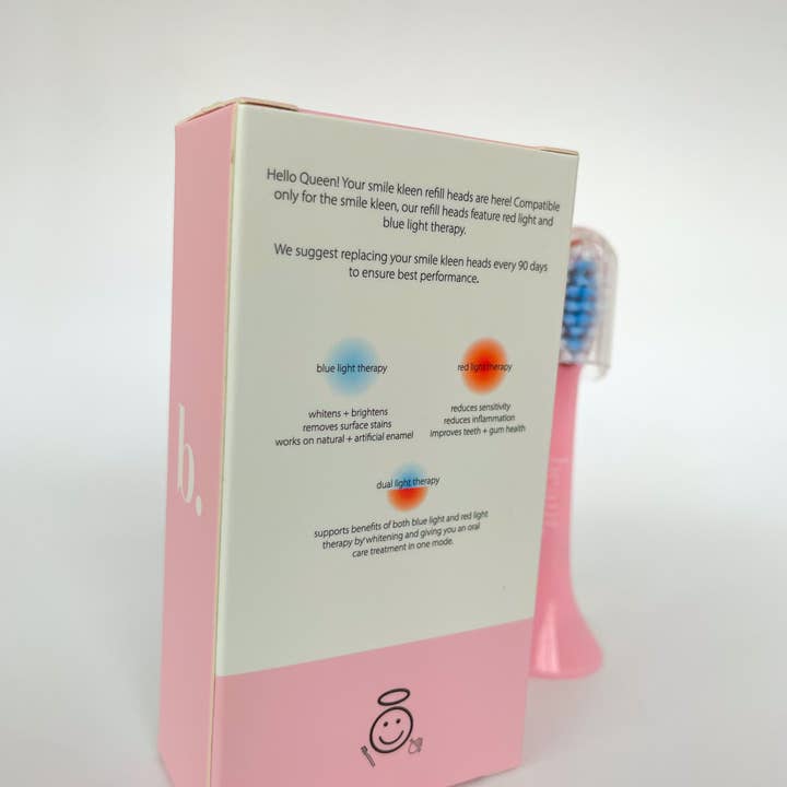 beaut.beautyco - Wholesale Toothbrush - Smile Kleen Refill Brush Heads Pack2