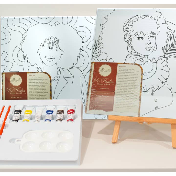 2 Paint Kit Designs (6 Each) - Dalma Norales Bundle for wholesale by Stapledon Arts