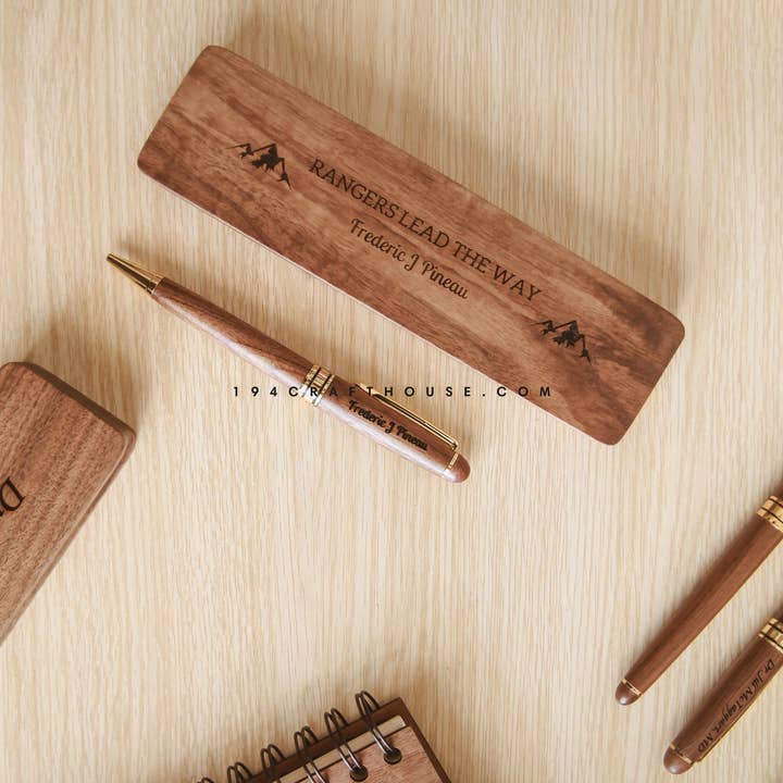 194 Craft House - Wholesale Pen - Personalized Wooden Pens Cases Set - Home Decor & Gifts3