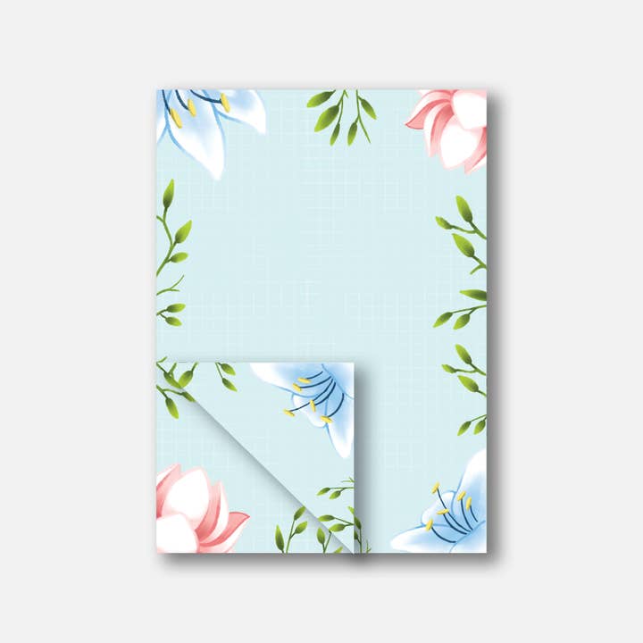 Studio Appeltjesgroen - Wholesale Notepad - Flowers notepad A52