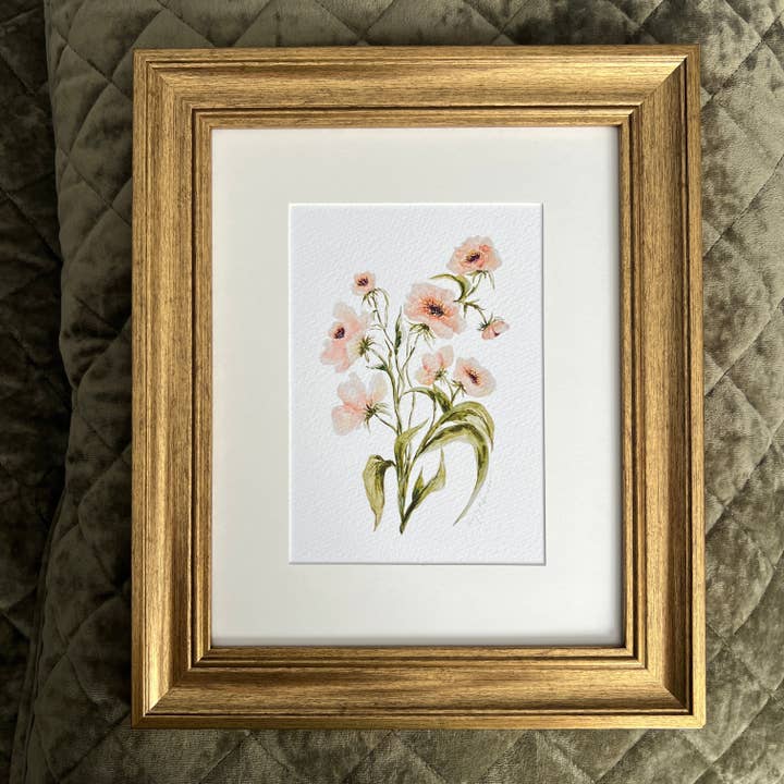 Spring Flowers Framed Print for wholesale by Faded Fields