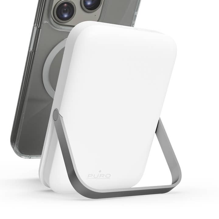 Magsafe Pure 5000Mah eksternt batteri med stativ for engroshandel hos PURO