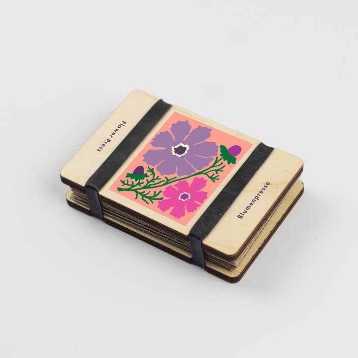 Studio Wald - Wholesale DIY Craft Kit - Pocket Flower Press - Cosmos