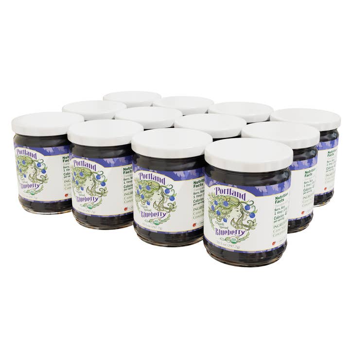 Portlandia Foods - Vente Confiture/gelée - Tartinade biologique Portlandia - Myrtille2